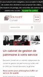 Mobile Screenshot of baussantconseil.com